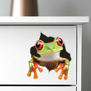 Tree Frog Hole Decal - My Wonderful Walls