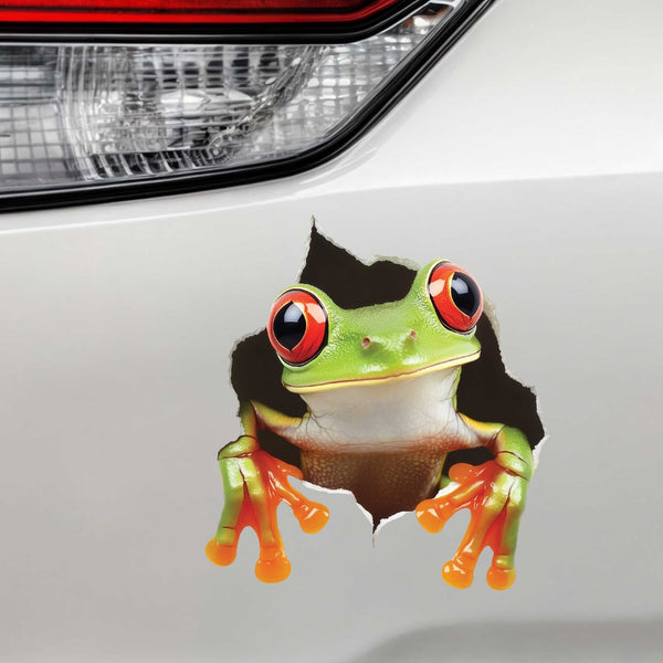 Tree Frog Hole Decal - My Wonderful Walls