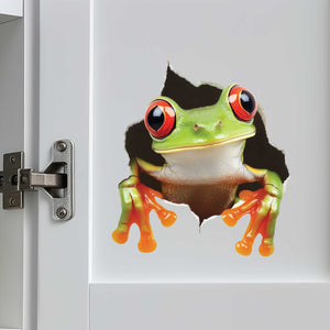 Tree Frog Hole Decal - My Wonderful Walls