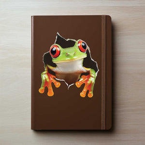 Tree Frog Hole Decal - My Wonderful Walls