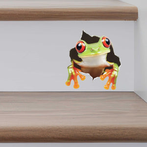 Tree Frog Hole Decal - My Wonderful Walls