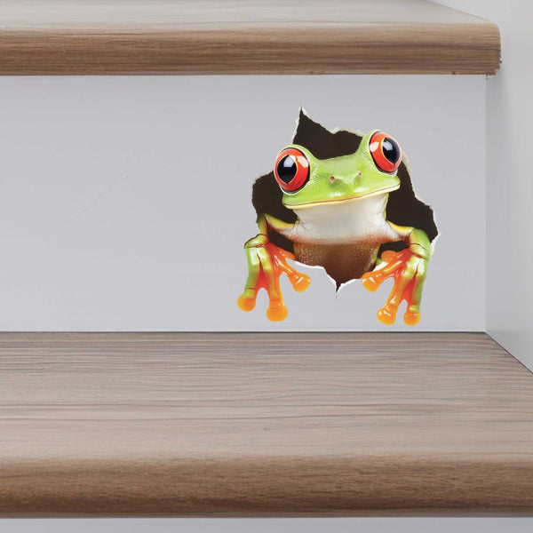 Tree Frog Hole Decal - My Wonderful Walls