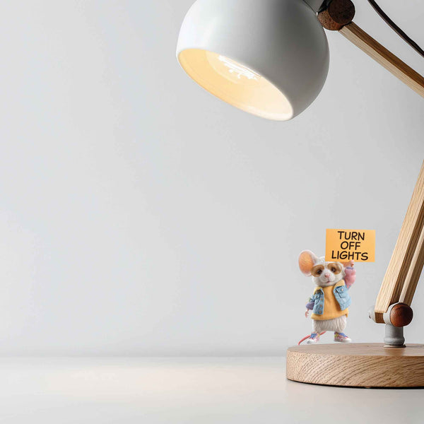 Turn Off Lights Reminder Mouse Decal - My Wonderful Walls
