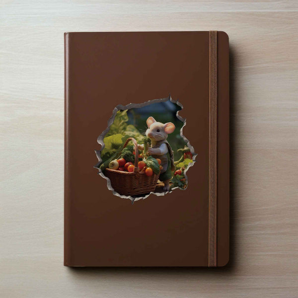 Vegetable Garden Mouse Hole Decal - My Wonderful Walls