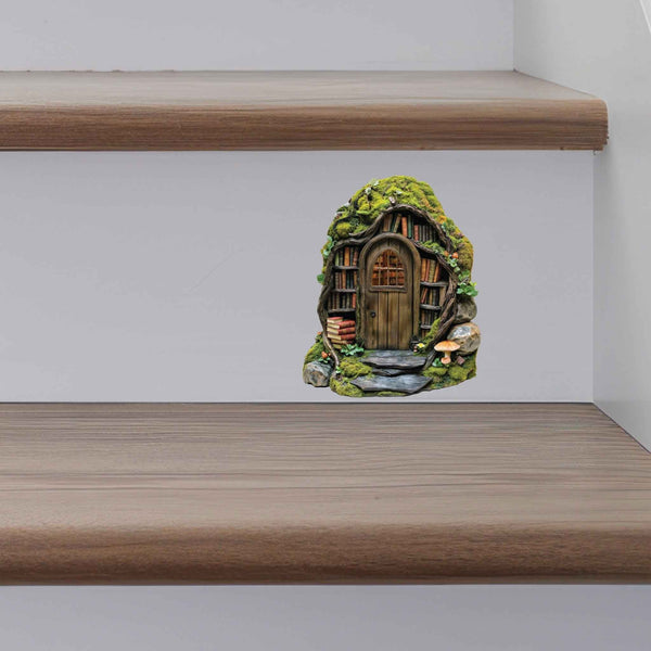 Woodland Library Fairy Door Decal - My Wonderful Walls