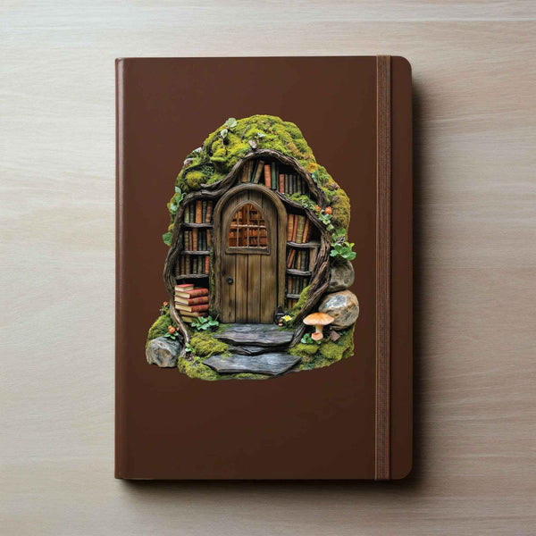 Woodland Library Fairy Door Decal - My Wonderful Walls