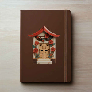 Zen Bloom Fairy Door Decal - My Wonderful Walls