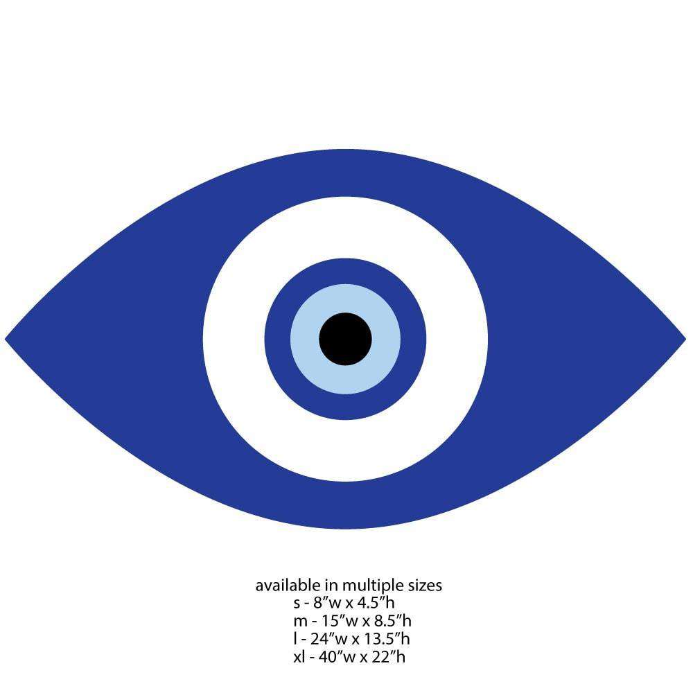 Evil eye sticker overlay design element | free image by rawpixel.com / Noon  | Evil eye art, Eye illustration, Eye outline