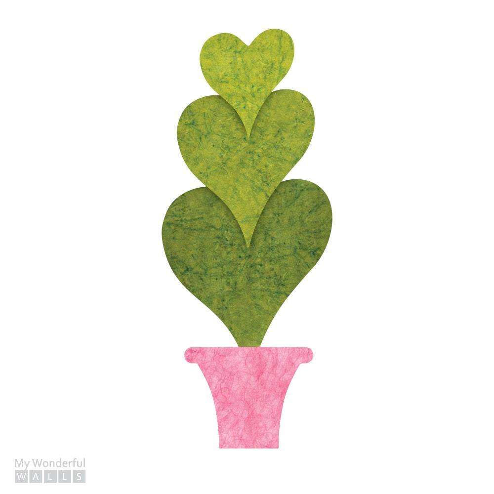 Heart Topiary Wall Sticker