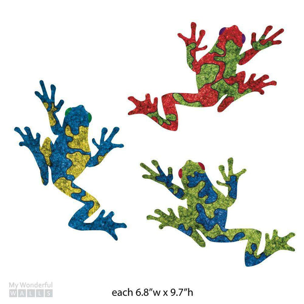 Tree Frog Wall Stickers (Set of 3)