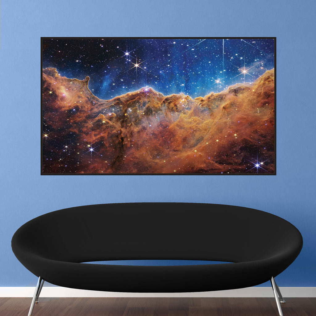James Webb Space Telescope Image - Cosmic Cliffs Wall Decal
