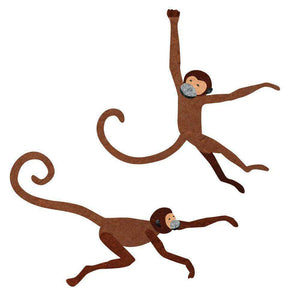 Monkey Wall Stickers