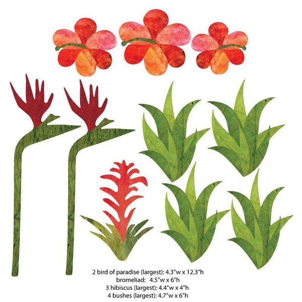 Jungle Foliage Wall Stickers