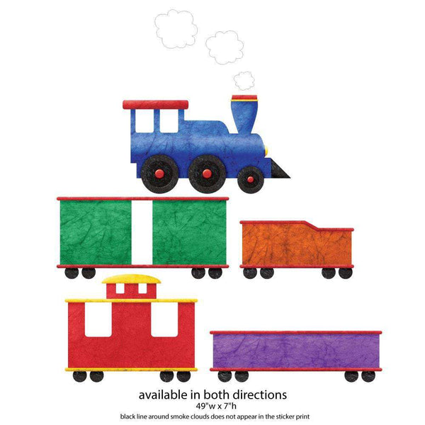 Train Wall Sticker Decal