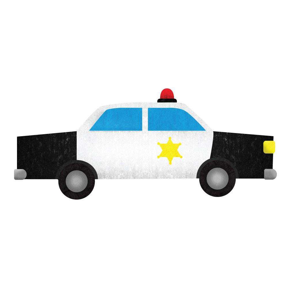 Police Car Wall Sticker Decal