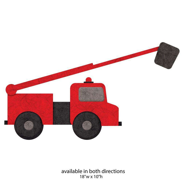 Fire Truck Wall Sticker Decal