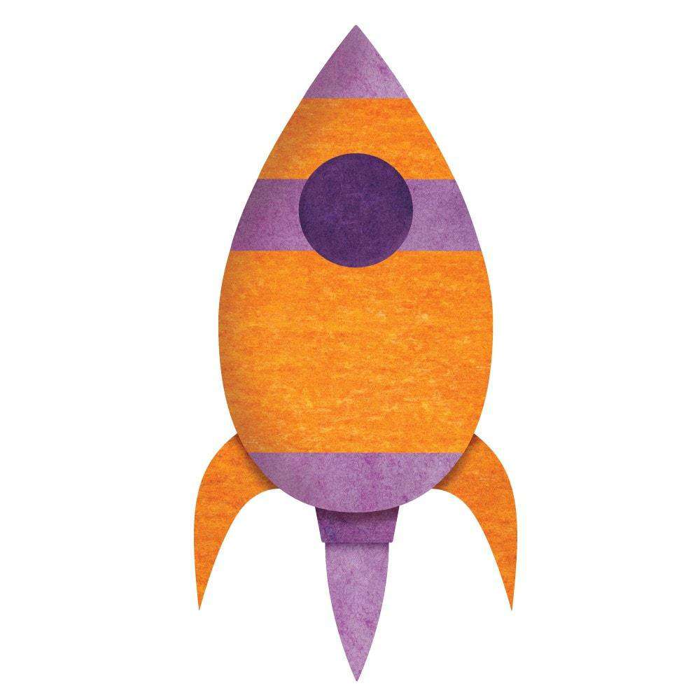 Rocket Ship Wall Sticker Decal