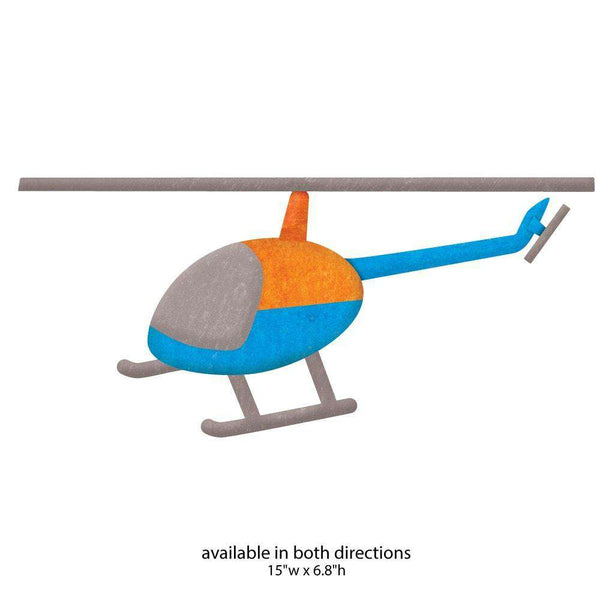 Helicopter Wall Sticker Decal