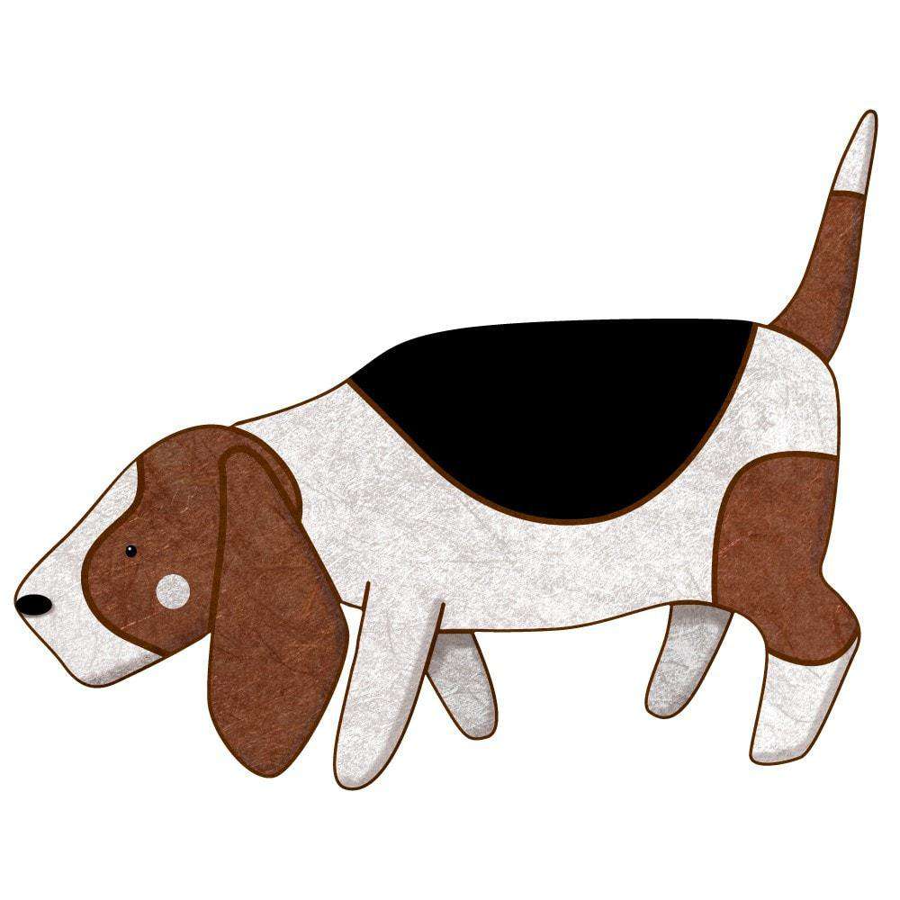 Basset Hound Wall Sticker Decal