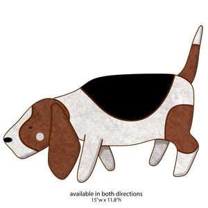 Basset Hound Wall Sticker Decal