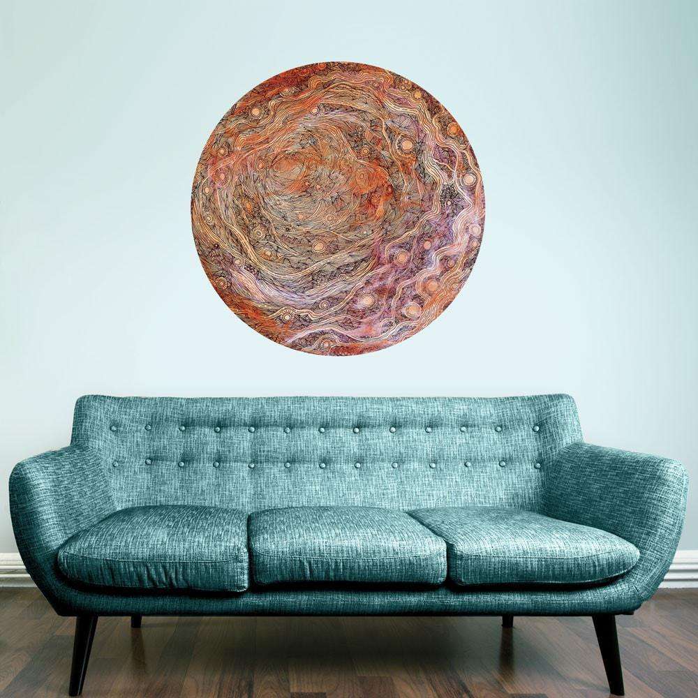 Hymns to Venus Wall Sticker - Celestial Art by Elise Mahan