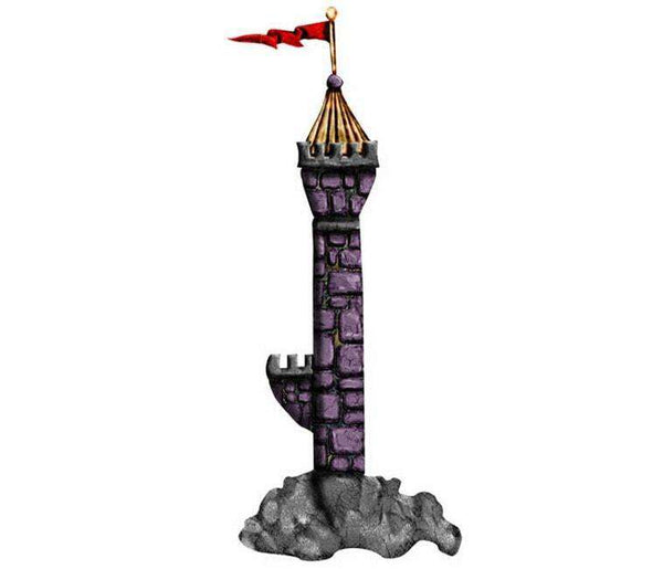 castle tower sticker