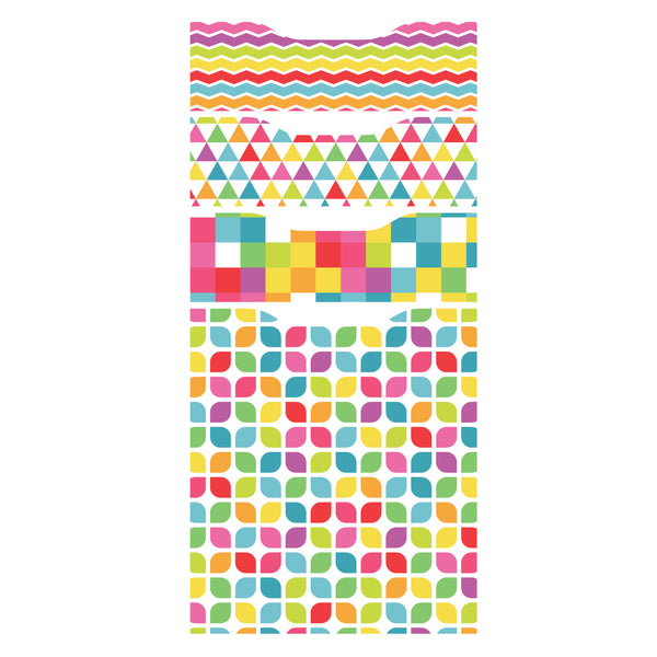 Decorative Rainbow Pattern Decals for IKEA Alex Furniture
