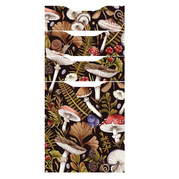 Decorative Skins for IKEA Alex Furniture - Mushroom & Toadstool Pattern