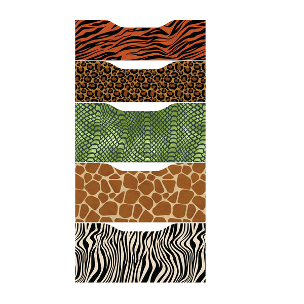 Decorative Animal Print Decals for IKEA Alex Furniture