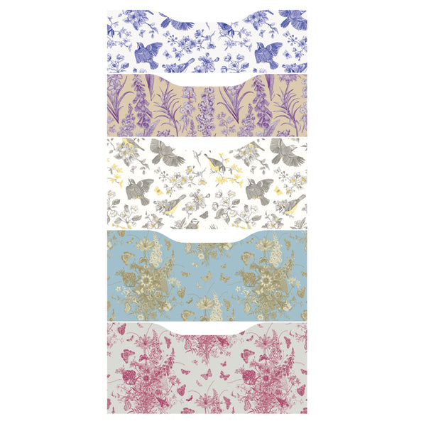 Toile Pattern Decals for IKEA Alex Furniture