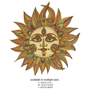 Celestial Sun Art Wall Sticker Decal – Helios by Valentina Harper