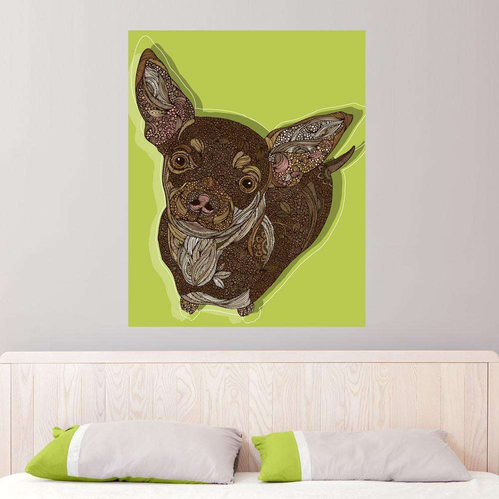 Chihuahua Dog Animal Art Wall Sticker Decal - Honcho by Valentina Harper