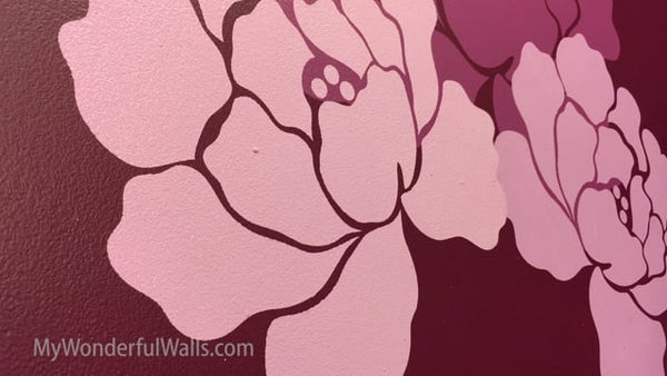 English Rose Stencil