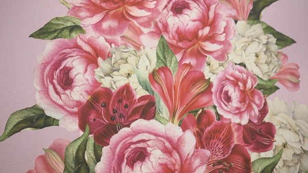 Pink Peony Flowers Wall Decal Set – Madilyn’s Peonies