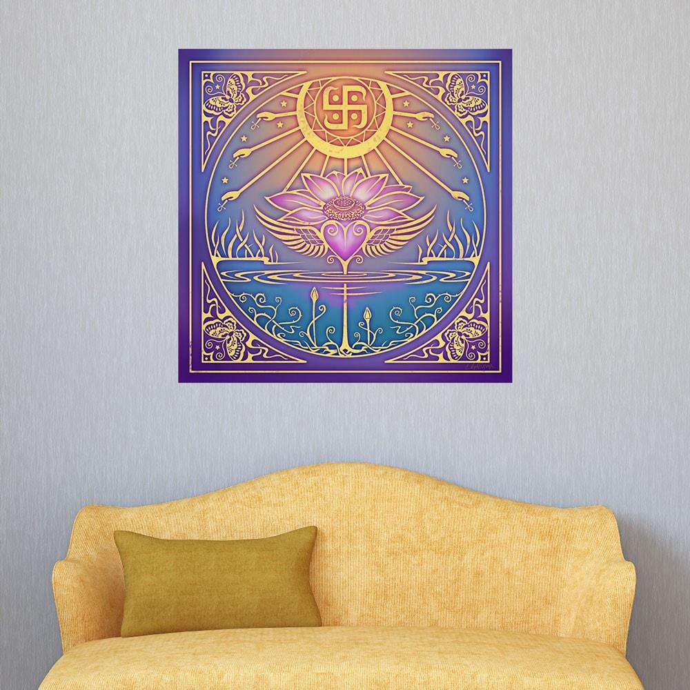 Lotus Flower Art Print - Enlightenment by Cristina McAllister