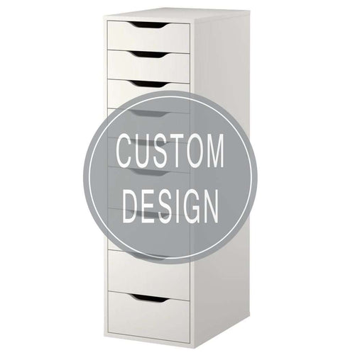 Customized Decals for IKEA Alex Drawer Unit (FURNITURE NOT INCLUDED)