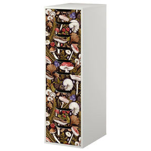 Decorative Skins for IKEA Alex Furniture - Mushroom & Toadstool Pattern