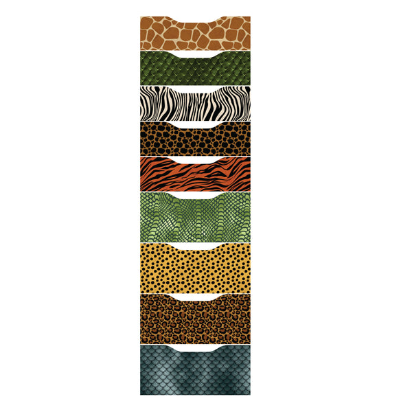 Decorative Animal Print Decals for IKEA Alex Furniture