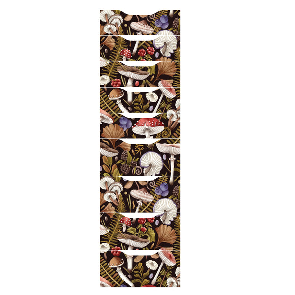 Decorative Skins for IKEA Alex Furniture - Mushroom & Toadstool Pattern