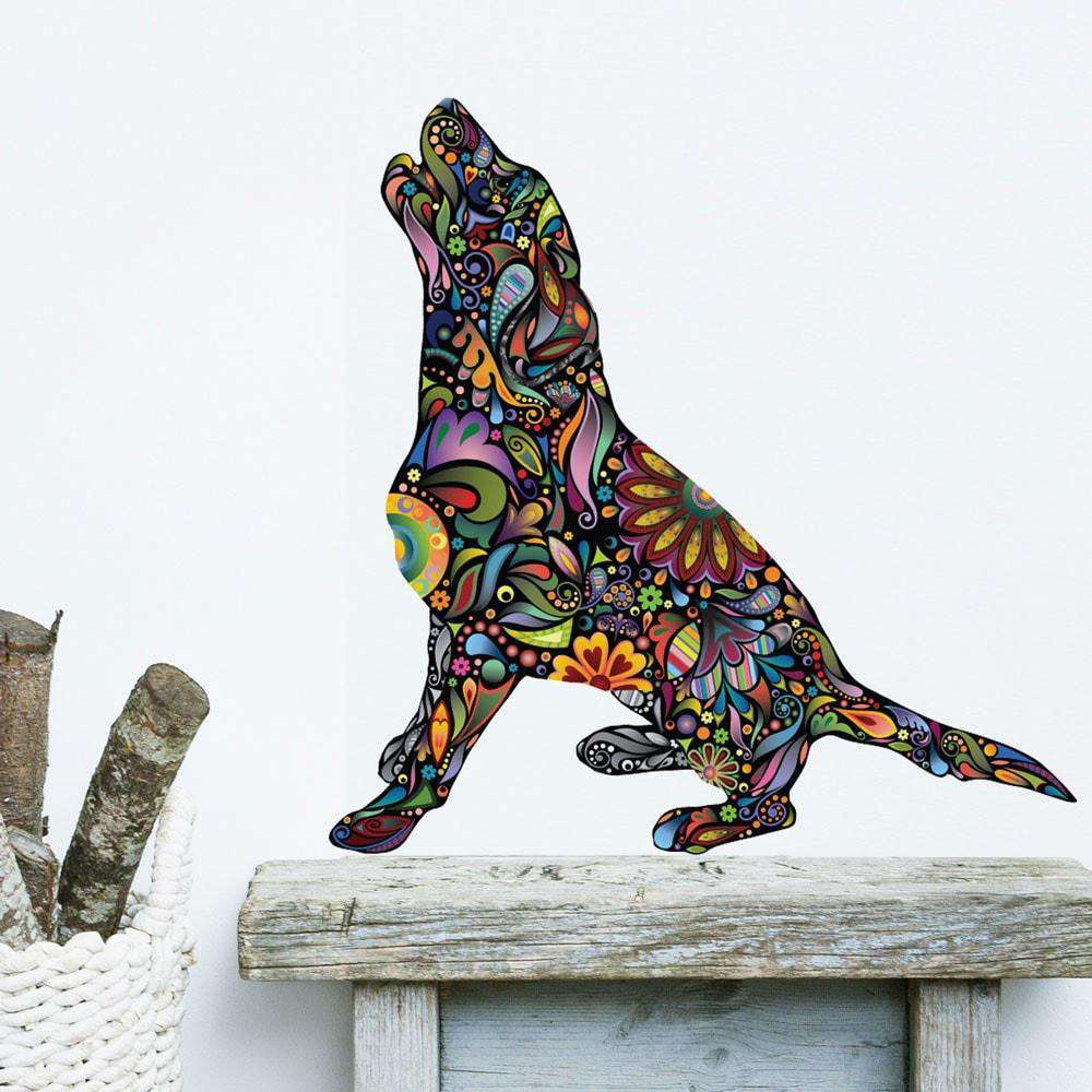 Barking Beagle Dog Wall Sticker Decal