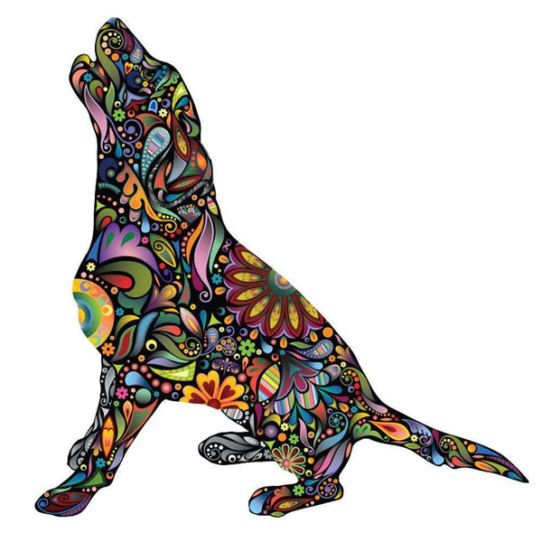 Barking Beagle Dog Wall Sticker Decal