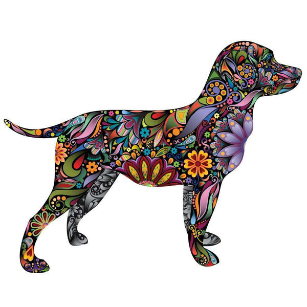 Labrador Retriever Dog Decal Wall Sticker