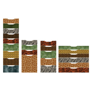 Decorative Animal Print Decals for IKEA Alex Furniture