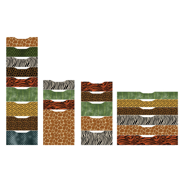 Decorative Animal Print Decals for IKEA Alex Furniture