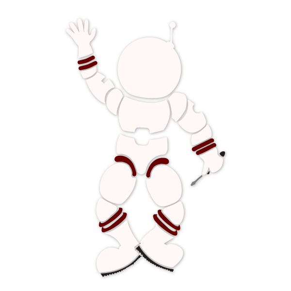 astronaut stencil