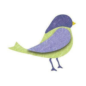 standing bird sticker