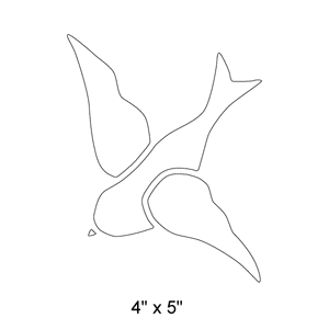Bird Stencil 2