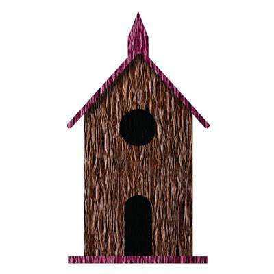 bird house sticker