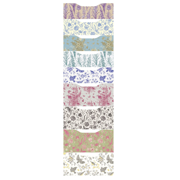 Birds & Butterflies Toile Pattern Decal Set for IKEA Alex Furniture - My Wonderful Walls