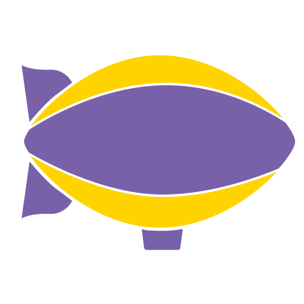 Blimp Stencil